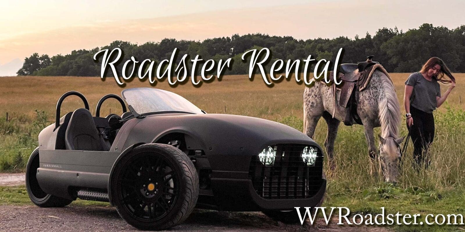 convertible roadster rental